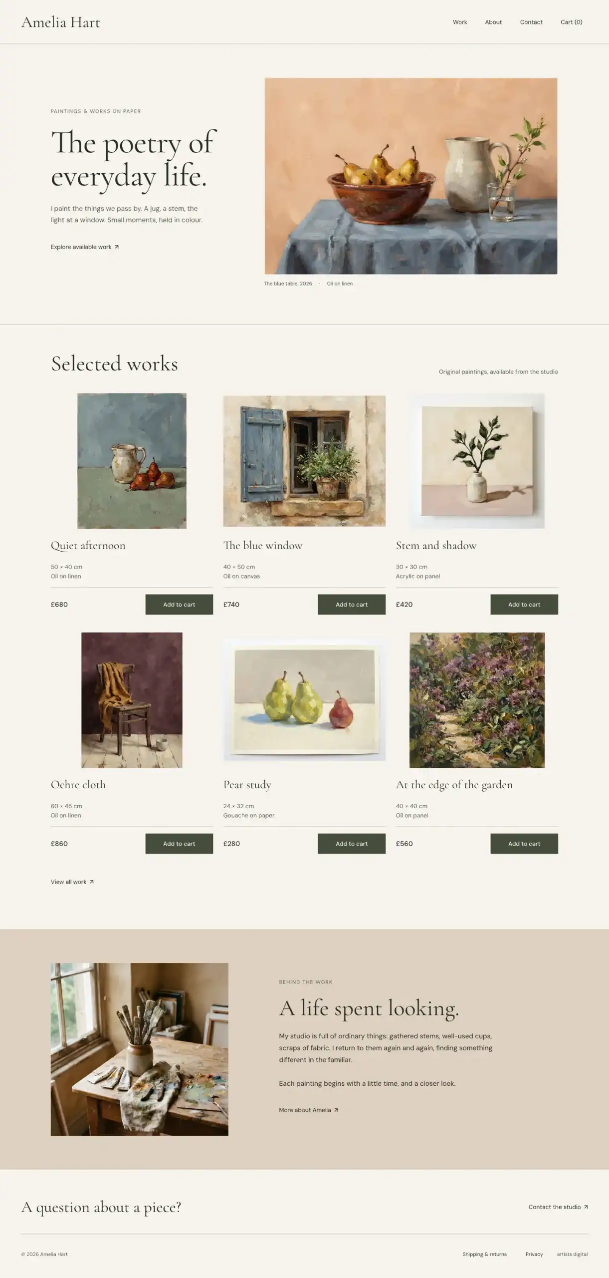 Paris website design preview